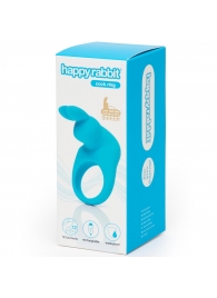 Голубое эрекционное виброкольцо Happy Rabbit Rechargeable Rabbit Cock Ring - Happy Rabbit - в Камышине купить с доставкой