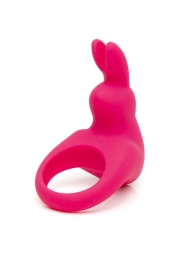 Розовое эрекционное виброкольцо Happy Rabbit Rechargeable Rabbit Cock Ring - Happy Rabbit - в Камышине купить с доставкой