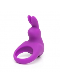 Фиолетовое эрекционное виброкольцо Happy Rabbit Rechargeable Rabbit Cock Ring - Happy Rabbit - в Камышине купить с доставкой