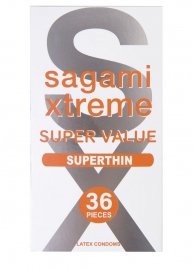 Ультратонкие презервативы Sagami Xtreme Superthin - 36 шт. - Sagami - купить с доставкой в Камышине