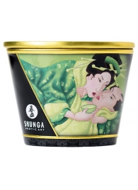 Массажная свеча Exotic Green Tea с ароматом зелёного чая - 170 мл. - Shunga - купить с доставкой в Камышине