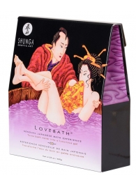 Соль для ванны Lovebath Sensual lotus, превращающая воду в гель - 650 гр. - Shunga - купить с доставкой в Камышине