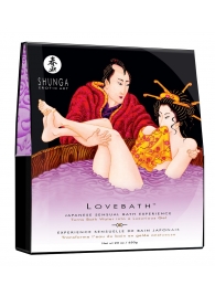 Соль для ванны Lovebath Sensual lotus, превращающая воду в гель - 650 гр. - Shunga - купить с доставкой в Камышине