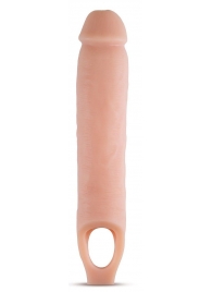 Телесная насадка на пенис 11.5 Inch Cock Sheath Penis Extender - 29,2 см. - Blush Novelties - в Камышине купить с доставкой