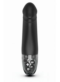Черный вибратор с электростимуляцией Real Deal Neal - 16,5 см. - MyStim - купить с доставкой в Камышине