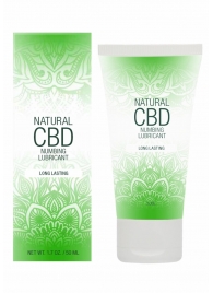 Лубрикант с пролонгирующим эффектом Natural CBD Numbing Lubricant - 50 мл. - Shots Media BV - купить с доставкой в Камышине