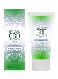 Крем для мастурбации для мужчин Natural CBD Masturbation Cream For Him - 50 мл. - Shots Media BV - купить с доставкой в Камышине