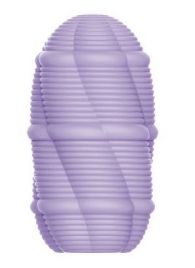 Сиреневый мастурбатор-яйцо Smooth Stripes - Baile - в Камышине купить с доставкой