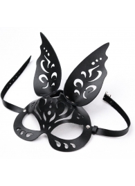 Черная ажурная маска  Зайка  с ушками - Crazy Handmade - купить с доставкой в Камышине