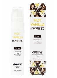 Возбуждающий гель Hot Vanilla Espresso Arousal Gel - 15 мл. - Exsens - купить с доставкой в Камышине