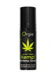 Возбуждающий интимный гель для пар ORGIE Hemp Intense Orgasm - 15 мл. - ORGIE - купить с доставкой в Камышине