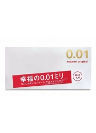 Ультратонкие презервативы Sagami Original 0.01 - 20 шт. - Sagami - купить с доставкой в Камышине