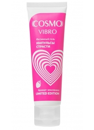 Возбуждающий гель на водно-силиконовой основе Cosmo Vibro с ароматом земляники - 50 гр. - Биоритм - купить с доставкой в Камышине