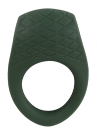 Зеленое эрекционное виброкольцо Luxurious Vibro Cock Ring - Orion - в Камышине купить с доставкой