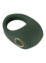 Зеленое эрекционное виброкольцо Luxurious Vibro Cock Ring - Orion - в Камышине купить с доставкой