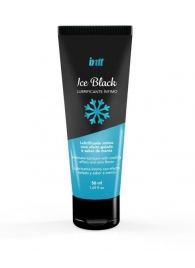Лубрикант на водной основе Ice Black с ледяным эффектом - 50 мл. - INTT - купить с доставкой в Камышине