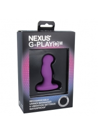 Фиолетовая вибровтулка Nexus G-Play+ M - Nexus Range - в Камышине купить с доставкой