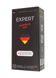 Презервативы EXPERT Surprise Mix - 12 шт.(+3 в подарок) - Expert - купить с доставкой в Камышине