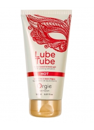 Интимный гель на водной основе Lube Tube Hot с разогревающим эффектом - 150 мл. - ORGIE - купить с доставкой в Камышине