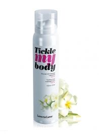 Массажная хрустящая пенка Tickle My Body Monoi с ароматом моной - 150 мл. - Love to Love - купить с доставкой в Камышине