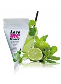 Съедобное согревающее массажное масло Love Me Tender Mojito с ароматом мохито - 10 мл. - Love to Love - купить с доставкой в Камышине