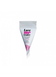 Съедобное согревающее массажное масло Love Me Tender Cotton Candy с ароматом сладкой ваты - 10 мл. - Love to Love - купить с доставкой в Камышине
