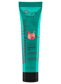 Съедобный интимный гель Orgie Lube Tube Cocktail Strawberry Mojito - 100 мл. - ORGIE - купить с доставкой в Камышине