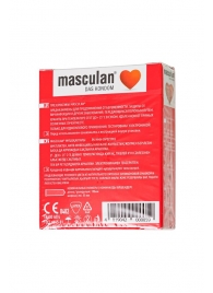 Презервативы Masculan Sensitive plus - 3 шт. - Masculan - купить с доставкой в Камышине