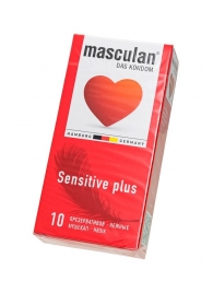 Презервативы Masculan Sensitive plus - 10 шт. - Masculan - купить с доставкой в Камышине