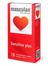 Презервативы Masculan Sensitive plus - 10 шт. - Masculan - купить с доставкой в Камышине