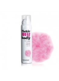 Массажная хрустящая пенка Tickle My Body Cotton Candy с ароматом сладкой ваты - 150 мл. - Love to Love - купить с доставкой в Камышине