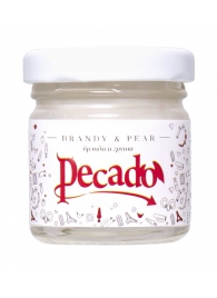 Массажная свеча Brandy   Pear - 35 мл. - Pecado - купить с доставкой в Камышине