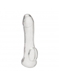 Прозрачная насадка на пенис Transparent Penis Enhancing Sleeve Extension - 15,9 см. - BlueLine - в Камышине купить с доставкой