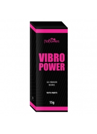 Жидкий вибратор Vibro Power со вкусом тутти-фрутти - 15 гр. - HotFlowers - купить с доставкой в Камышине