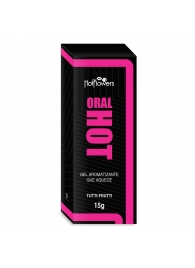 Гель для оральных ласк Oral Hot с согревающим эффектом - 15 гр. - HotFlowers - купить с доставкой в Камышине