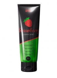 Смазка на водной основе с ароматом клубники Strawberry Lubricant - 100 мл. - INTT - купить с доставкой в Камышине