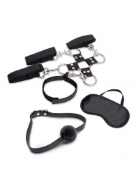 Набор для фиксации из 7 предметов Hogtie   Ball Gag Kit - Lux Fetish - купить с доставкой в Камышине