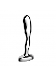 Стальной стимулятор простаты Stainless Steel Prostate Plug - 11,5 см. - b-Vibe - в Камышине купить с доставкой