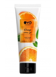 Лубрикант на водной основе OYO Aroma Gel Orange с ароматом апельсина - 75 мл. - OYO - купить с доставкой в Камышине