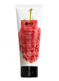 Лубрикант на водной основе OYO Aroma Gel Raspberry с ароматом малины - 75 мл. - OYO - купить с доставкой в Камышине