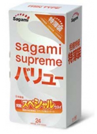 Ультратонкие презервативы Sagami Xtreme SUPERTHIN - 24 шт. - Sagami - купить с доставкой в Камышине