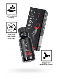 Возбуждающие капли для женщин Erotist Love Potion - 20 мл. - Erotist Libido Booster - купить с доставкой в Камышине