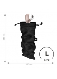 Черный мешочек для хранения игрушек Treasure Bag L - Satisfyer - купить с доставкой в Камышине