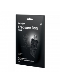 Черный мешочек для хранения игрушек Treasure Bag L - Satisfyer - купить с доставкой в Камышине