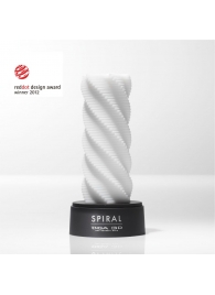 Белый 3D мастурбатор SPIRAL - Tenga - в Камышине купить с доставкой