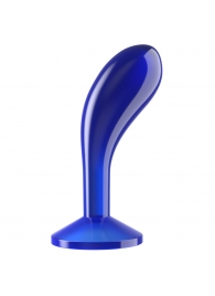 Синяя анальная втулка Flawless Clear Prostate Plug 6.0 - 15 см. - Lovetoy - в Камышине купить с доставкой