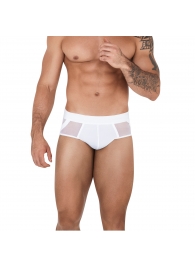 Белые мужские трусы-джоки Caspian Jockstrap - Clever Masculine Underwear купить с доставкой