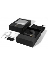 Чёрный перезаряжаемый стимулятор простаты Bruno Black - Lelo - в Камышине купить с доставкой