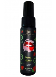 Спрей для горла Deep Throat с десенсибилизирующим эффектом и вкусом клубники - 50 мл. - БиоМед - купить с доставкой в Камышине