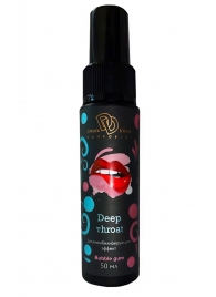 Спрей для горла Deep Throat с десенсибилизирующим эффектом и вкусом бабл-гам - 50 мл. - БиоМед - купить с доставкой в Камышине